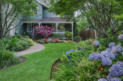 Enhances the value and marketability of the property by creating a visually appealing landscape